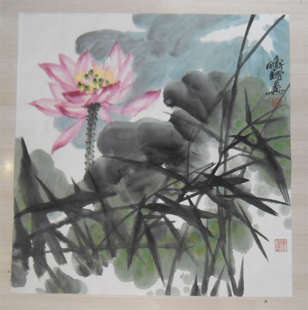 名称：邱炽铭&nbsp;花鸟&nbsp;价格 &nbsp;点击查看大图