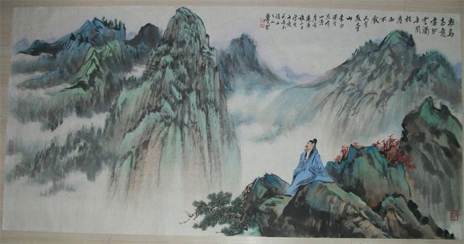 名称：萧平&nbsp;只有敬亭山&nbsp;价格珍藏&nbsp;点击查看大图